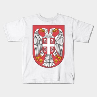 Serbian coat of arms Kids T-Shirt